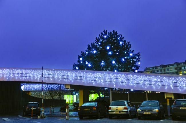 Rideau LED Noël à Toulon 83