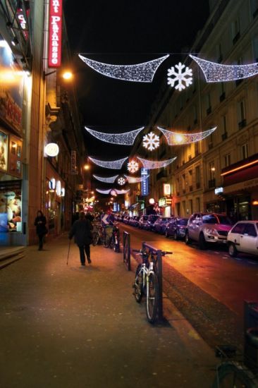 Ciel lumineux Noël à Draguignan dans le VAR